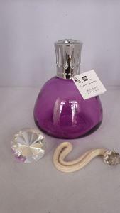 Afbeelding van brander glas rond paars